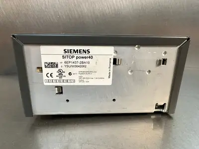 Siemens 6EP1 437-2BA10 Sitop Power 40 6EP14372BA10 DC 24V / 40A (5.6.5)