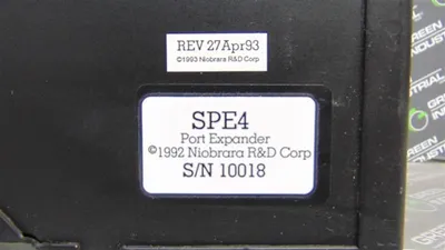 Niobrara R&D / Square D SPE4 SY/MAX RS-422 Port Expander Module Rev. 27 Used
