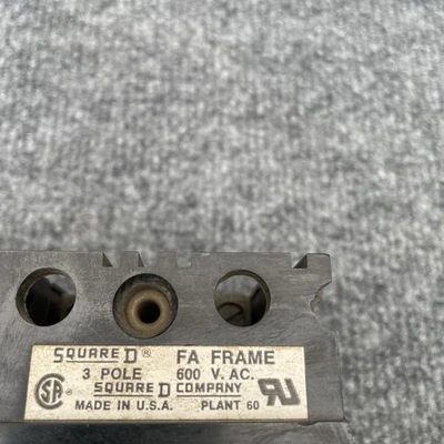 Used Square D FAL36007 Misc Electrical & Power Parts California US | Davliegogo LLC #1710119