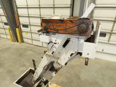 Spectrum Automation 0345HD Steel Hopper Parts Feeder Floorbin Elevator Conveyor
