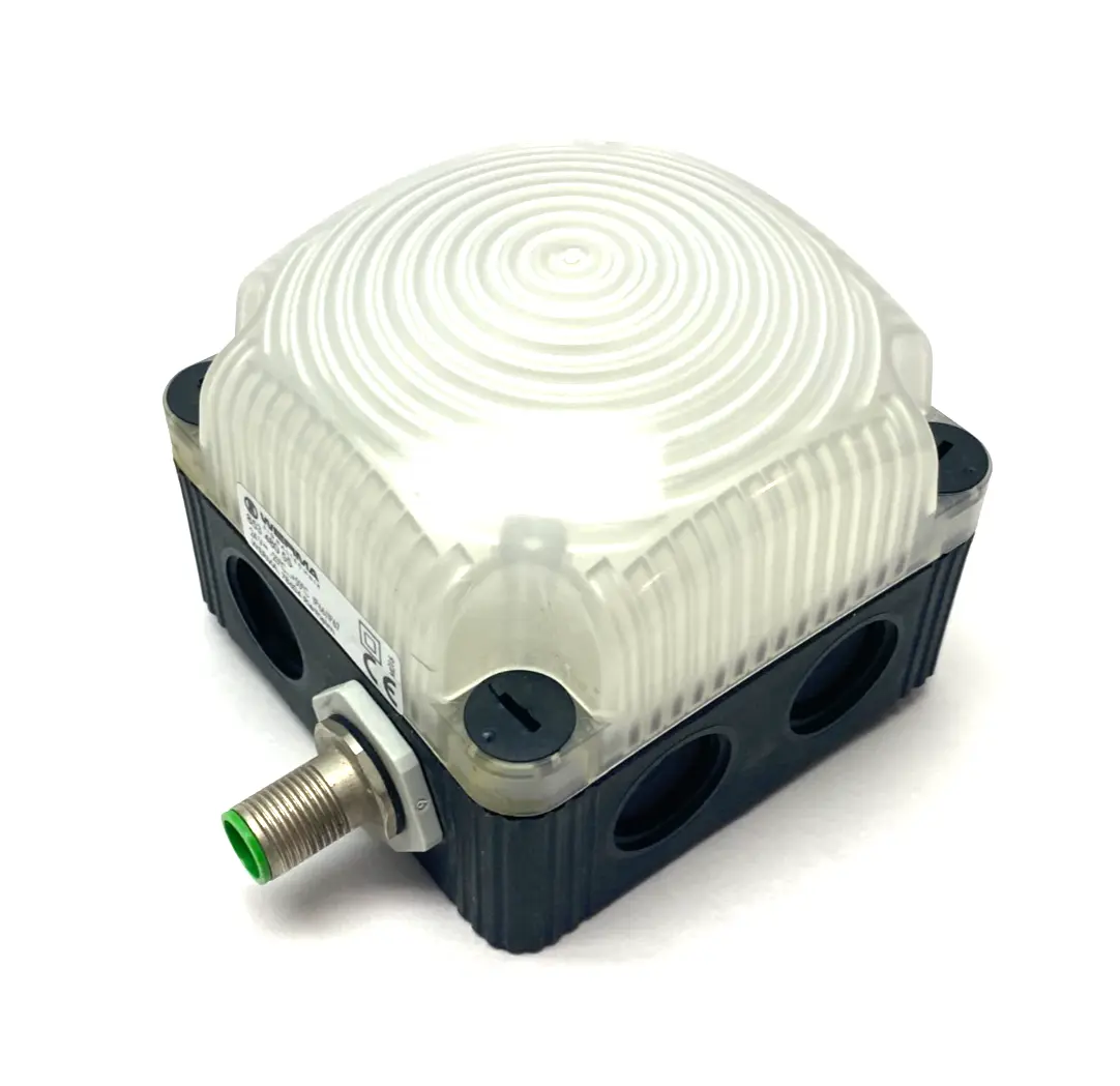 USED WERMA PERMANENT LED BEACON LIGHT BWM 24VDC MC