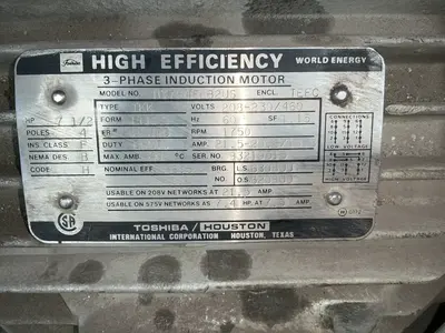 Used TOSHIBA BY754FLB2YS Motors (misc) Ohio US | HGR 24 #1744477
