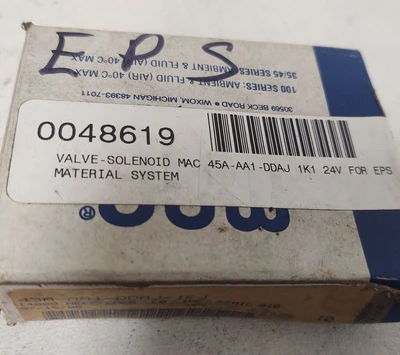 NEW MAC VALVES INC 45A-AA1-DDAJ-1KD