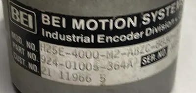 Used BEI 924-01005-364A Motion Controls Ohio US | Surplus Asset Holdings #1234024