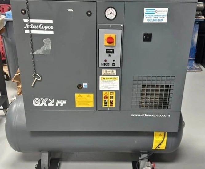Used ATLAS COPCO GX22FF Rotary Screw & Sliding Vane Air Compressors Massachusetts US | ARC Equipment Corp #838291