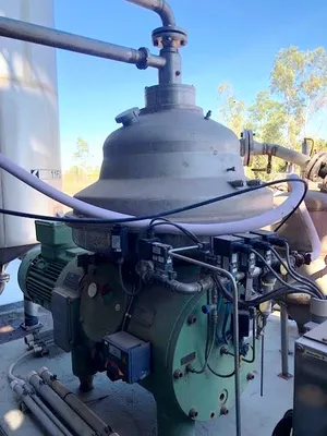Westfalia CSA 160-47-076 hermetic super-clarifier, SS.