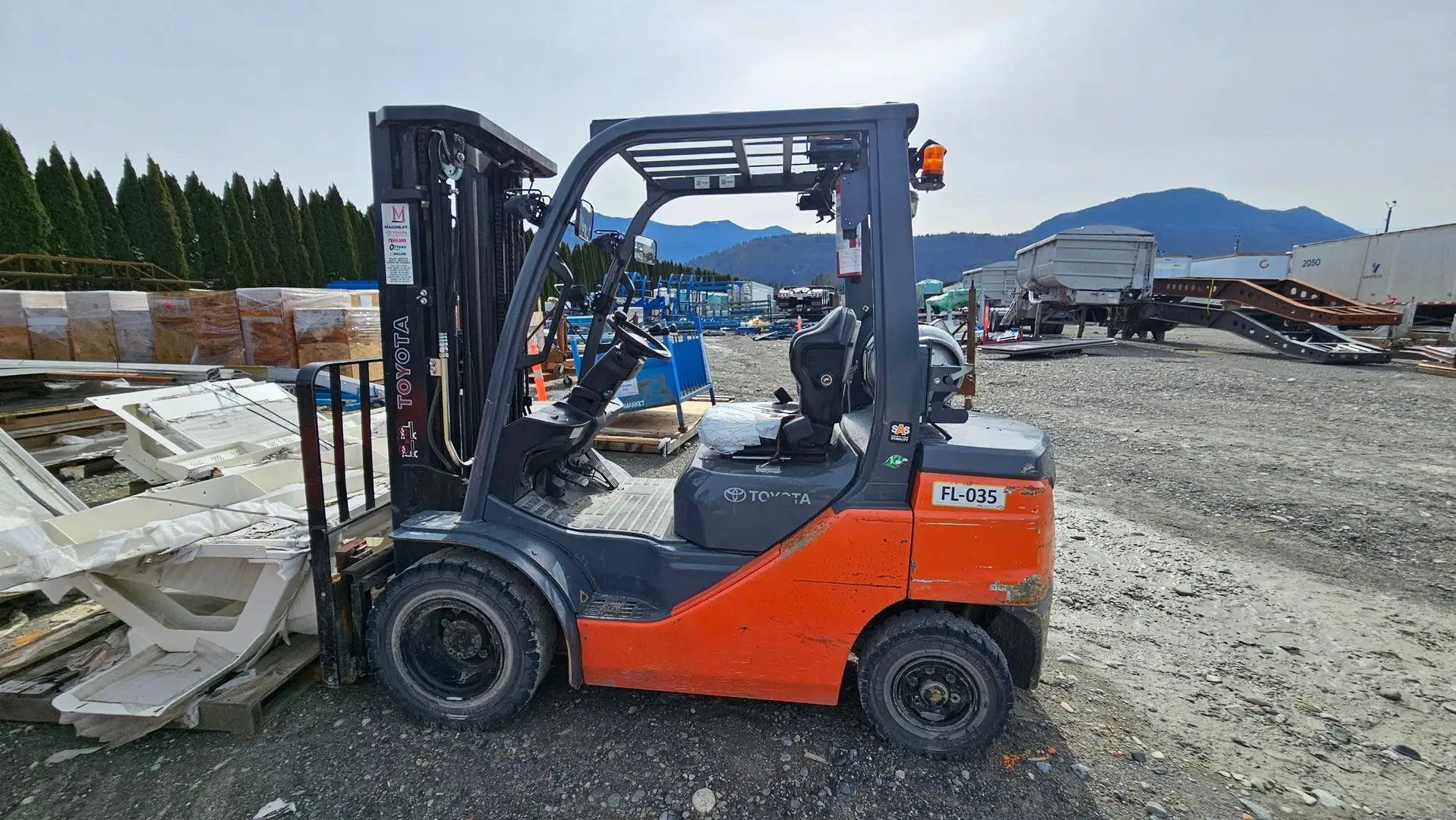 USED 2022 TOYOTA 8FGU25