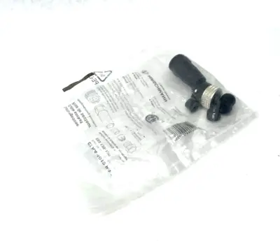 New | in-Stock Lumberg Automation Round Female M12 Connector 933 139-100 Electrical Fittings Michigan US | Maverick Industrial Sales #1396993