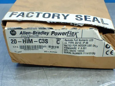 New | in-Stock ALLENBRADLEY 20HIMC3S Automation Control (HMI) Ohio US | HGR 24 #1006686