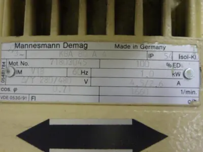 USED MANNESMANN DEMAG FG06 U1-H2-F2