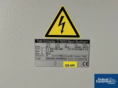 Unknown 35 kVA Trafo Schneider Transformer, Type DSSG35
