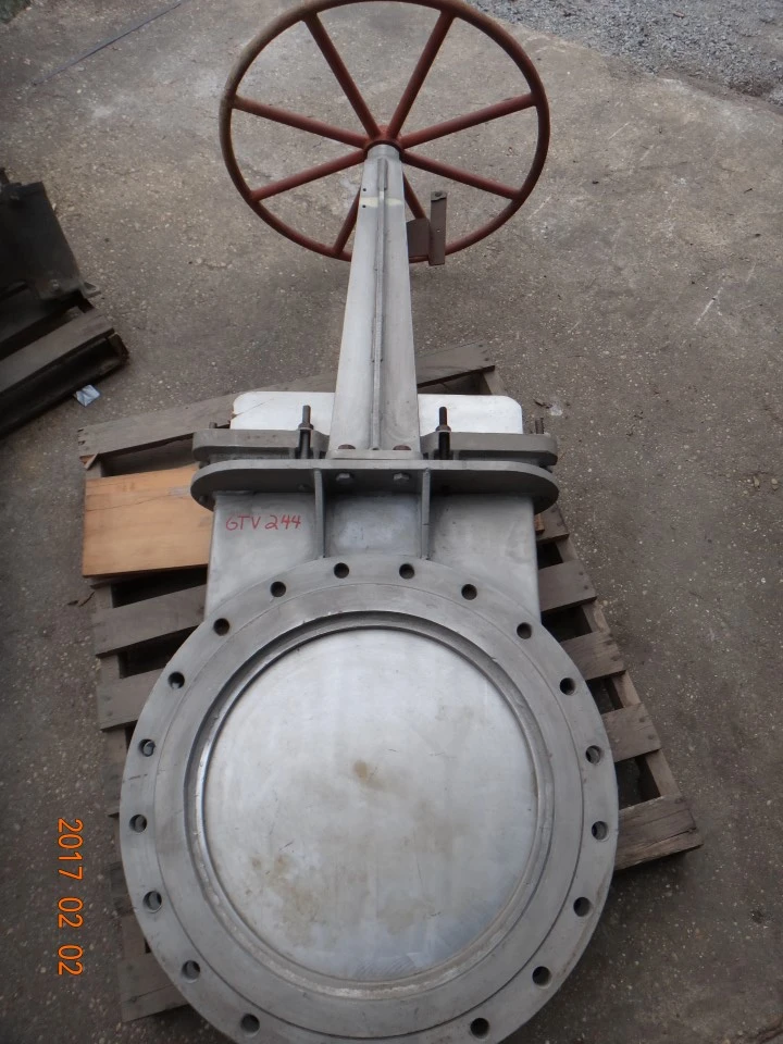 Fabri Valve 24", Class 150, SS, Knife Gate Valve