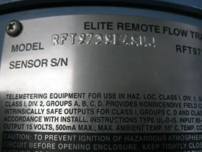 USED Micro Motion RFT9739 E4SUJ