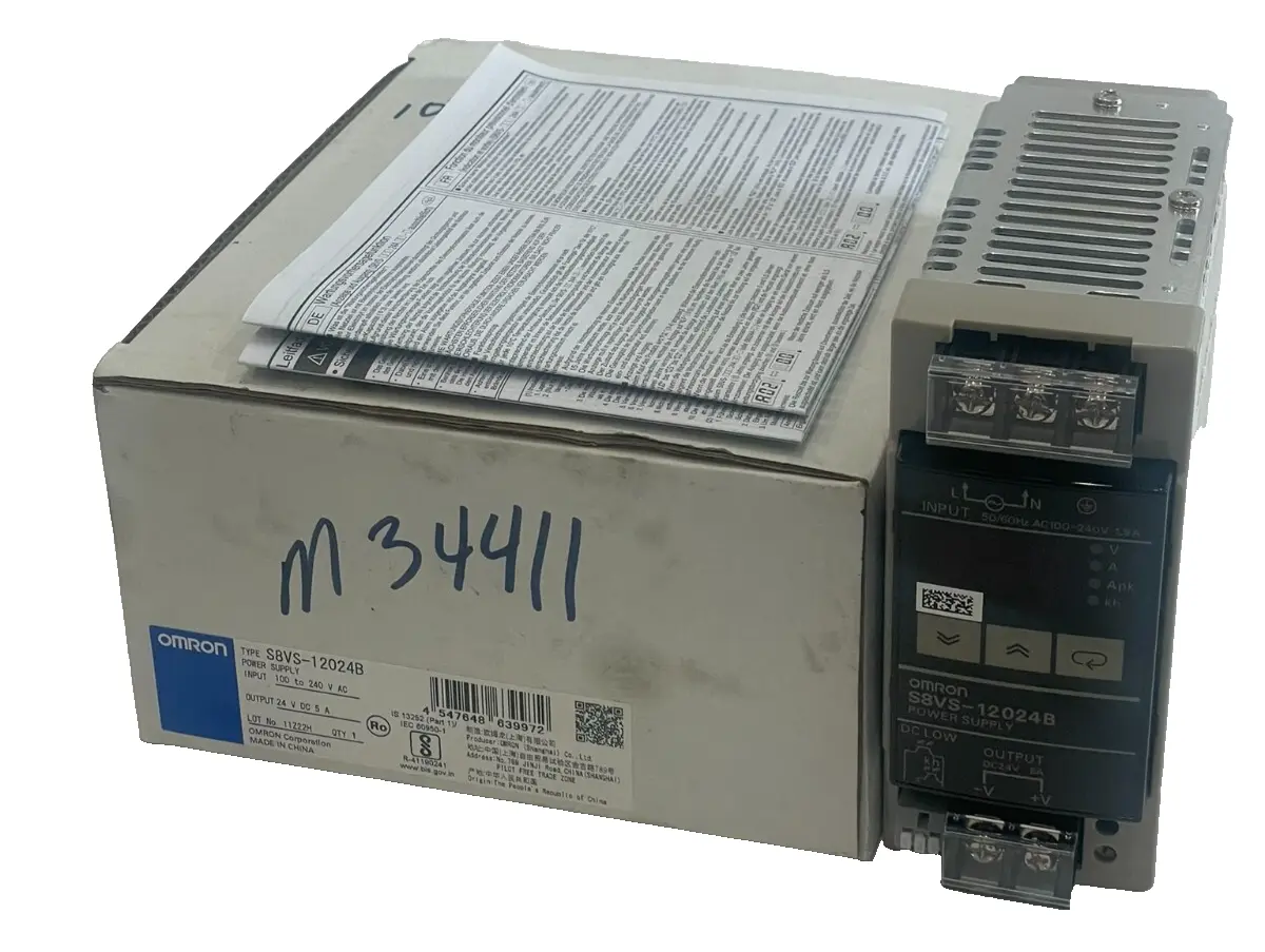 NEW OMRON S8VS-12024B POWER SUPPLY S8VS12024B