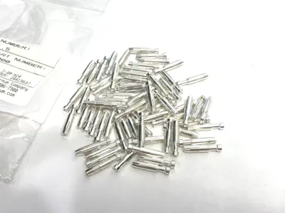 New | in-Stock Weidmüller Silver Crimp Contact HDC-C-HE-BM1.5AG LOT OF 71 Connector Accessories Michigan US | Maverick Industrial Sales #1390705