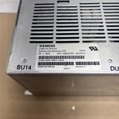 Used Siemens 1P 6SL3000-0BE21-6AA0 Filters Indiana US | J&J Industrial Supply #1455760