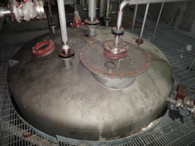 5,760 Gallon 304 Stainless Vertical Tank