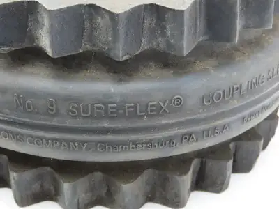 Woods 9SC35 Spacer Flange Coupling Sure-Flex Sleeve Set 2-3/16" Bore