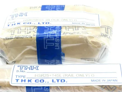 NEW THK HSR25RSS HSR25+145L BLOCK AND RAIL HSR25145L