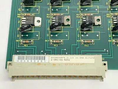 USED HOMATIC PLC OUTPUT CARD