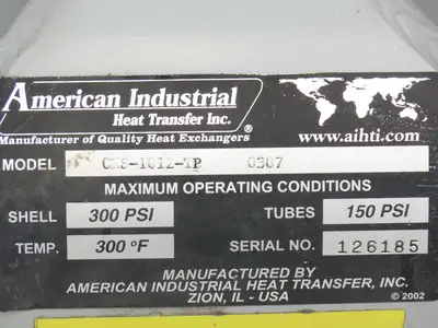 New | in-Stock AMERICAN INDUSTRIAL _UNKNOWN_ Heat Exchangers | Arrow Industrial #561340