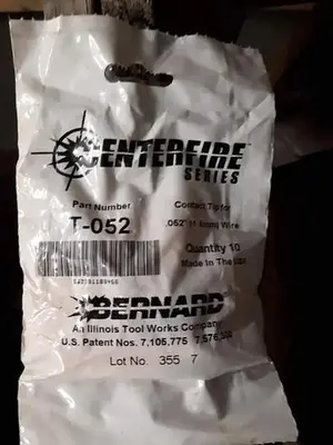NEW BERNARD OEM MIG GUN SUPPLIES