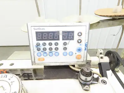 KM-1072BLX-7 Fortuna Industrial Sewing Embroidery Servo Machine 230VAC 1Ph *Read