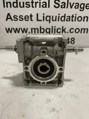 Hydromec V335001 Right Angle Dual Worm Gearbox/Speed Reducer 1:5