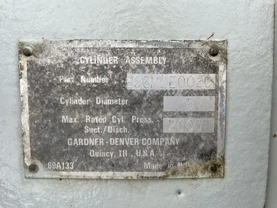USED GARDNER DENVER MLE-2