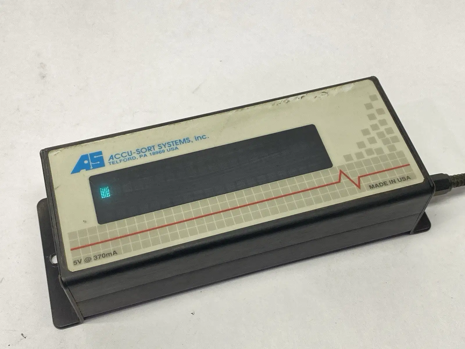 USED ACCU-SORT SYSTEMS CHARACTER REMOTE EXTERNAL DISPLAY UNIT