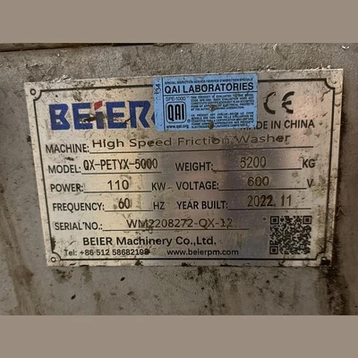 Used BEIER MACHINERY CO., LTD. QX-PETYX-5000 Washers/Scrubbers British Columbia CA | Savona Equipment LTD #1373149