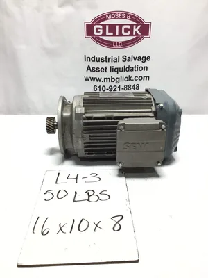Sew-Eurodrive DRN90L4/FG Inverter Duty Motor 2.0HP 3PH
