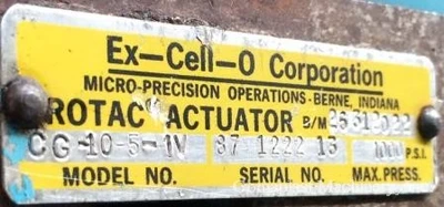 Banbury® Internal Mixer Rotac Actuators, Item # 1671