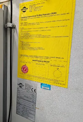 2008 KELLER OENA Series Filtration- Mist Collector | Midstate Machinery (5)