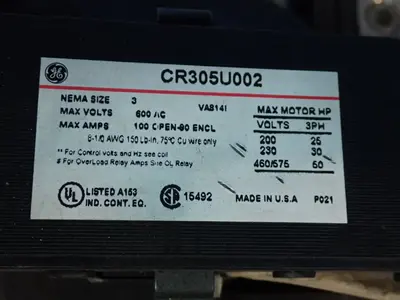 USED GE CR305U002
