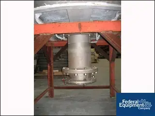 USED Rosenmund 2.4 Sq Meter Rosenmond Nutsche Filter, 316 S/S