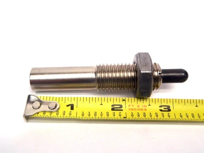 Stainless Steel Sensor End Stop 5/8" Spring Adapter 5/8" Thread - Used
