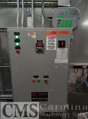 Used 2020 GLOBAL FINISHING SOLUTIONS SPRAY BOOTH WITH AIR MAKE UP UNIT Woodworking Complete Operations North Carolina US | CAROLINA MACHINERY SALES #1498446