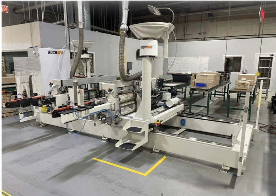 Koch Sprint 200 Classic Feed-Through Boring & Dowel Inserter