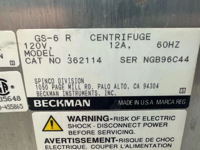 Beckman Coulter _UNKNOWN_ Centrifuges | Fram Fram LLC (19)