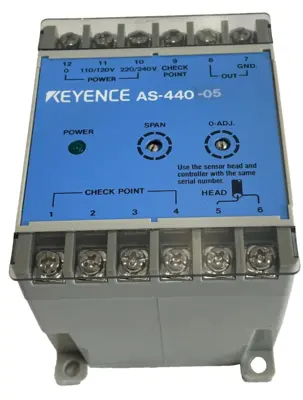 NEW KEYENCE AS-440-05 AMPLIFIER UNIT AS44005