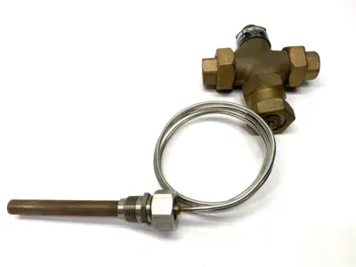 USED STERLCO TEMPERATURE CONTROL VALVE 125PSI