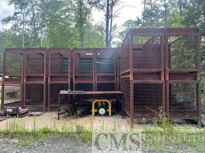 USED KILN DIRECT FIREWOOD KILN WITH BASKETS
