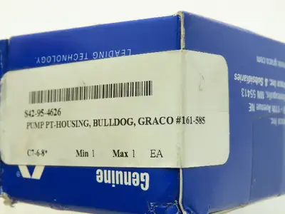 Graco 161-585  Bulldog Air Valve Housing 30:1