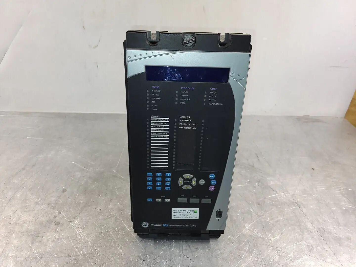 USED 2010 GE MULTILIN G60G03VKHF8FH6BM8FPXX