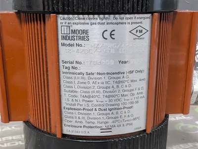 Moore THZ/PRG/4-20MA/12-42DC/-VTB SmartHART Temperature Transmitter Used
