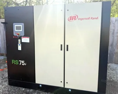 INGERSOLL RAND RS75I-A125 INGERSOL RAND RS75I-A125  2025  LOW HOURS 100 HP ROTARY SCREW AIR COMPRESSOR | Maurice Cohen (1)