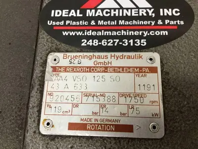 USED BRUENINGHAUS HYDROMATIK AA4 VSO 125 SO 43 A 633