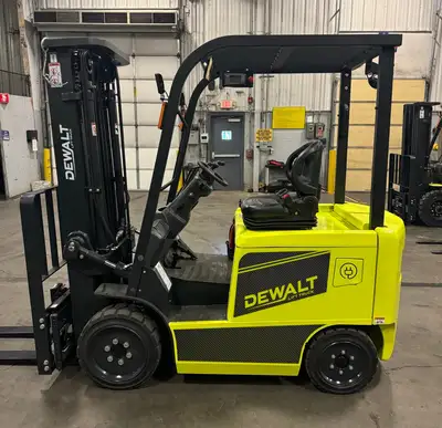 Used 2026 Dewalt Lift Truck DEC4-25 4-Wheel Sit down Electric Counterbalance Forklifts New York US | United Lift #1446815