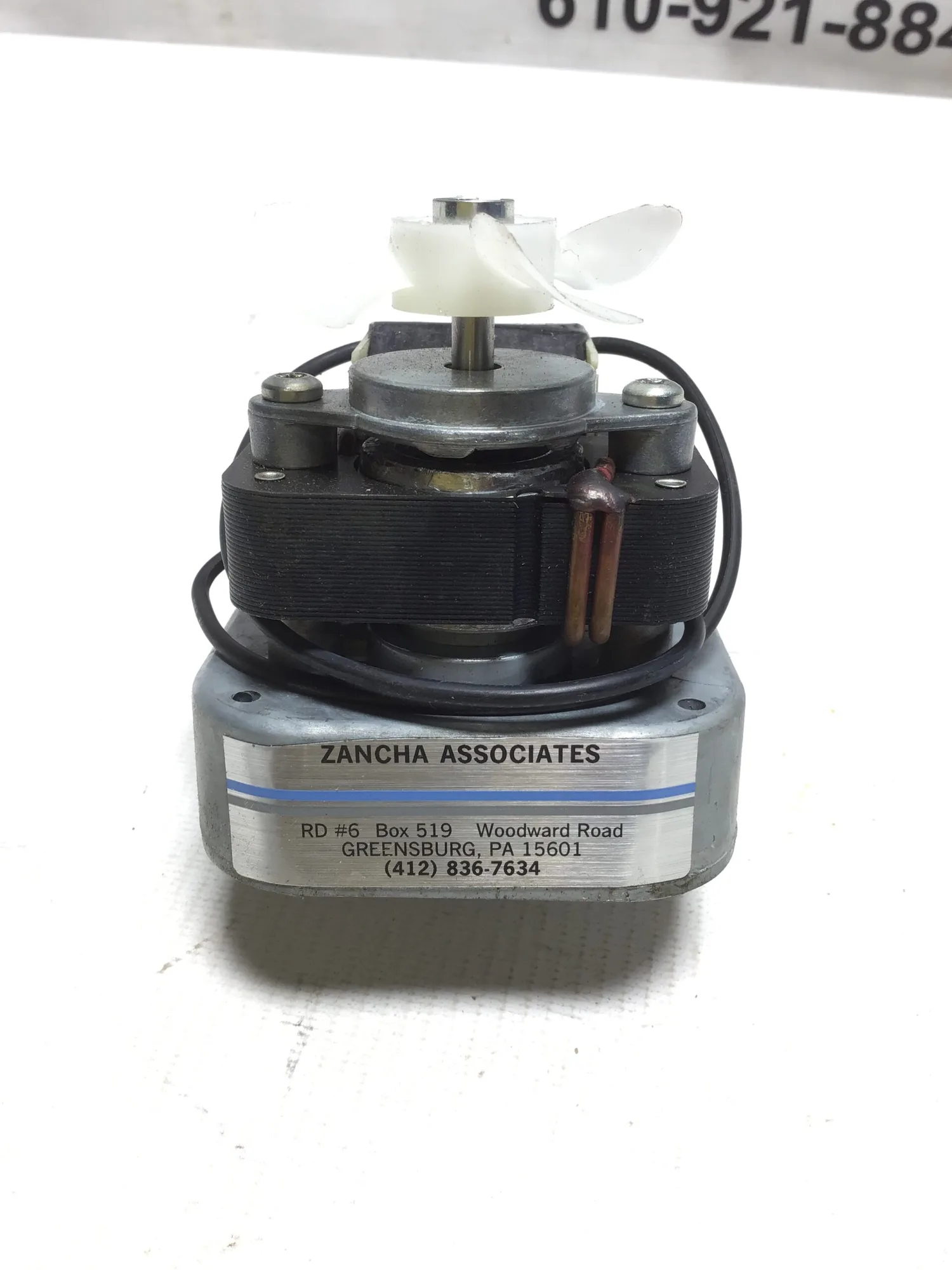 Zancha Associates Gear Motor 2RPM